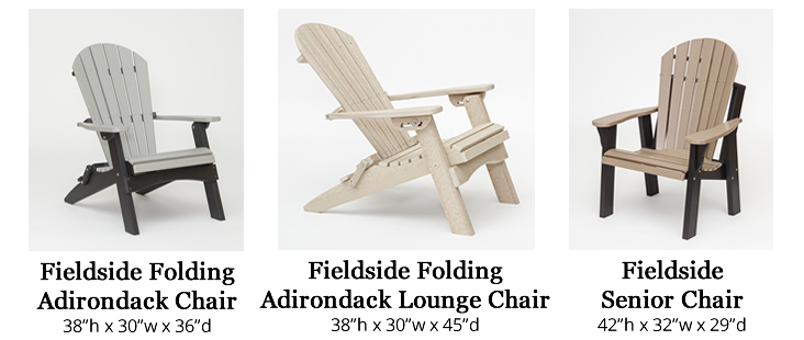 Fieldside Poly Adirondack Chairs