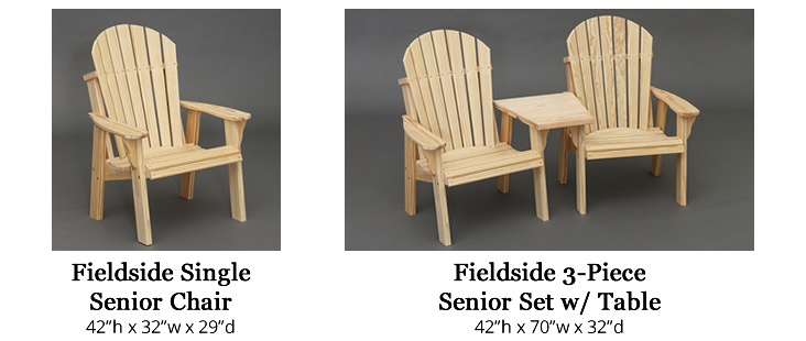 Fieldside Wood Senior Chairs